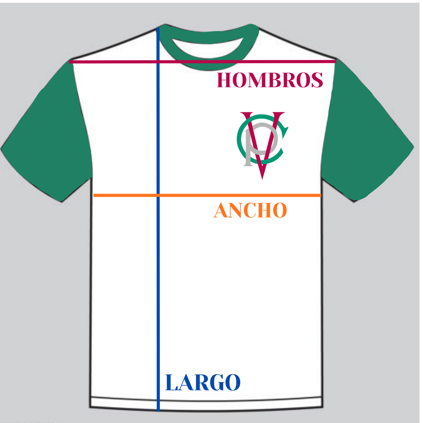 C.P.V Polera Gimnasia Hombre manga larga