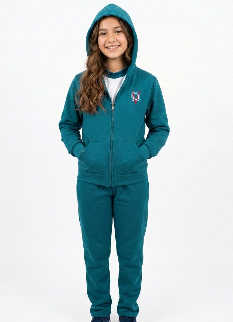 CPV Polerón Verde completo Mujer