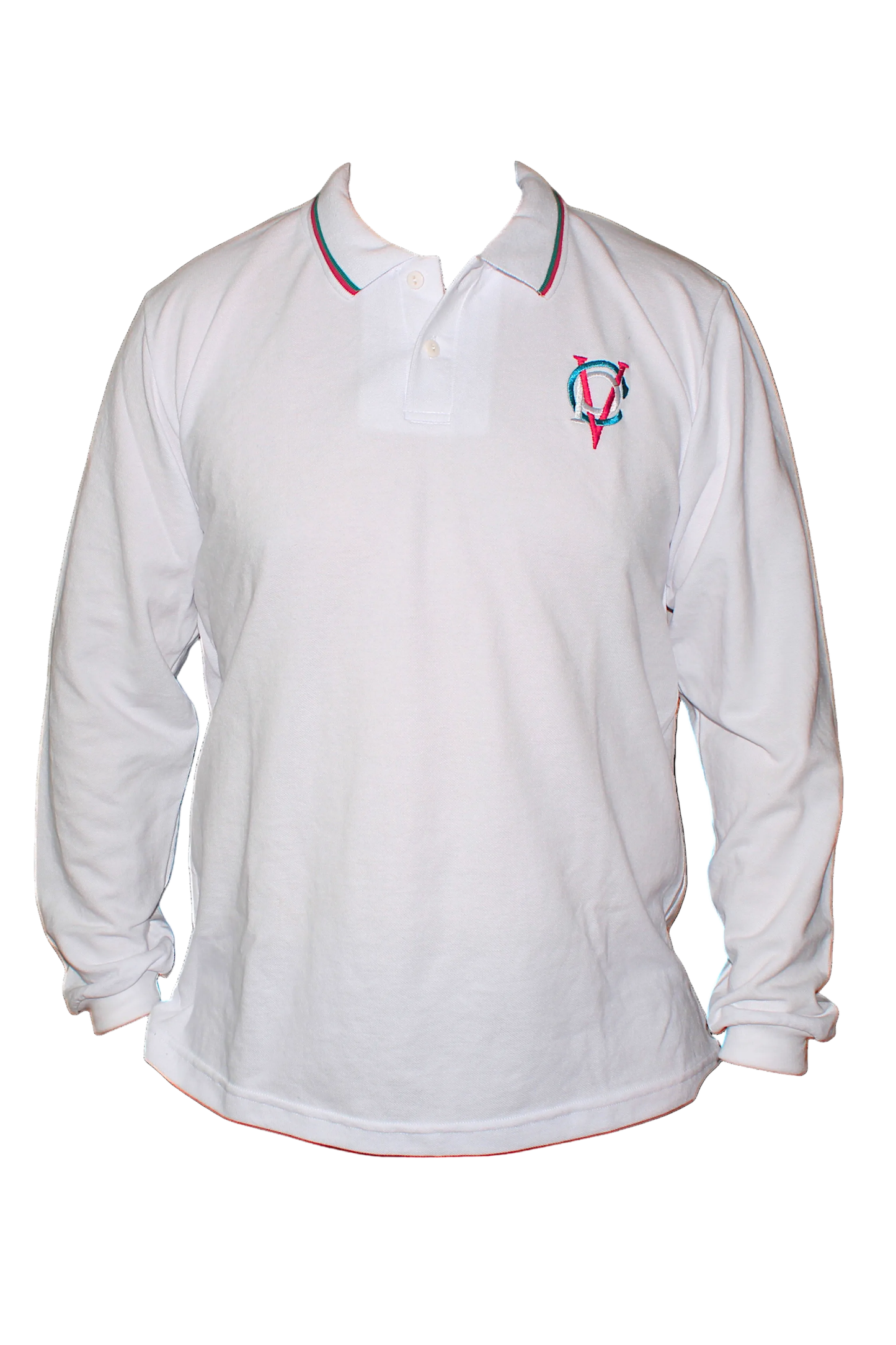 C.P.V Polera Pique Hombre manga larga