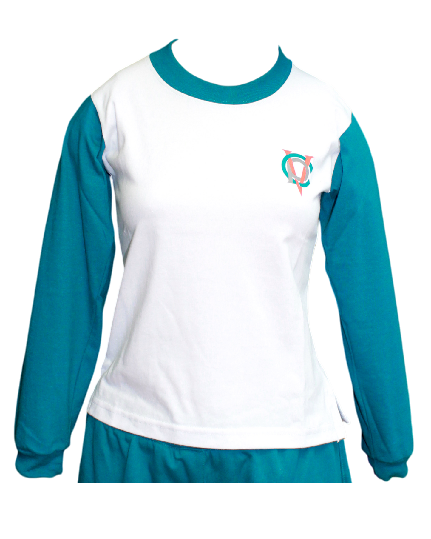 C.P.V Polera Gimnasia Mujer manga larga