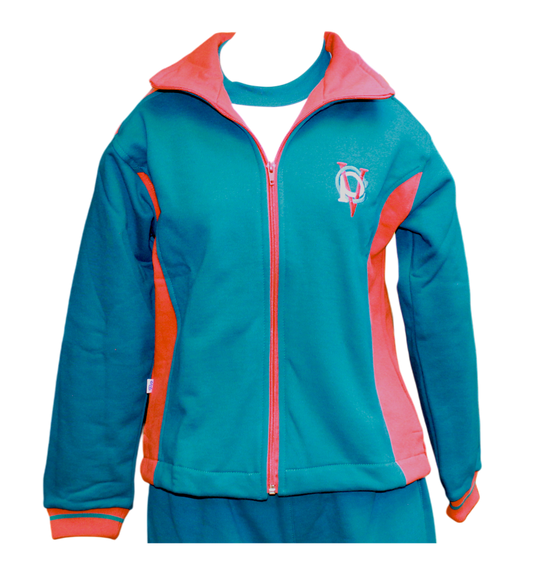 CPV Polerón Verde/Rojo Mujer