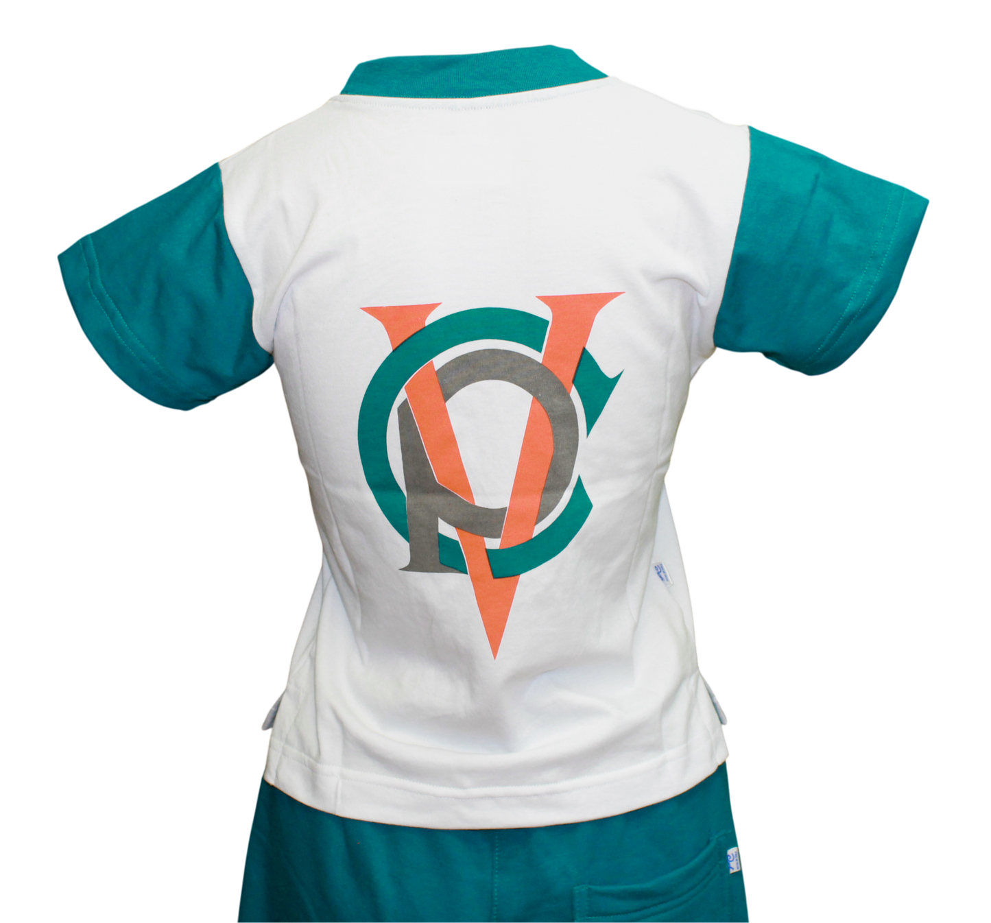 C.P.V Polera Gimnasia Mujer manga corta