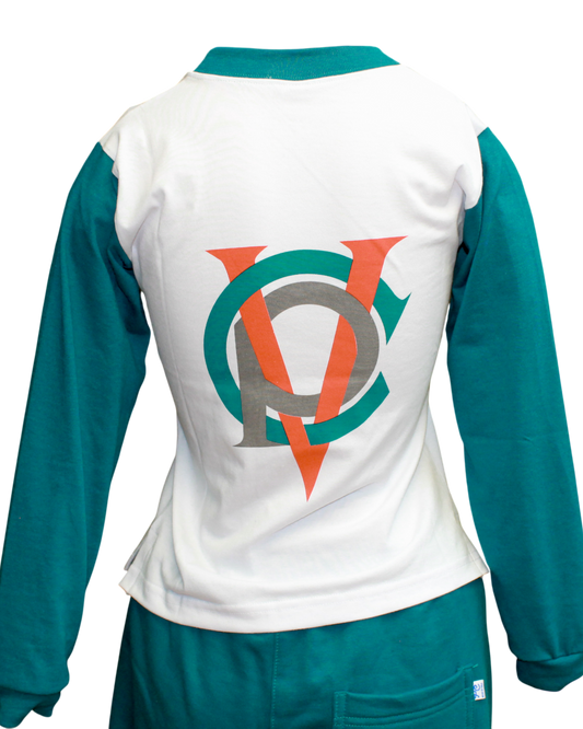 C.P.V Polera Gimnasia Mujer manga larga