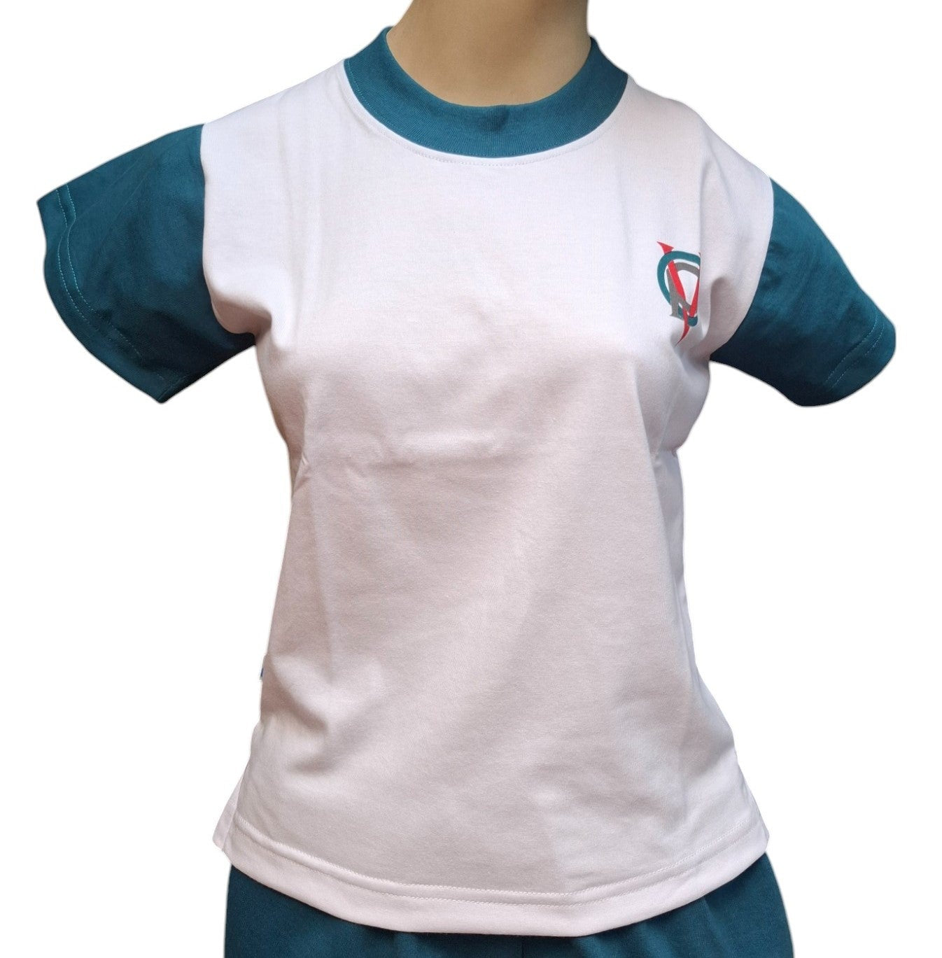 C.P.V Polera Gimnasia Mujer manga corta