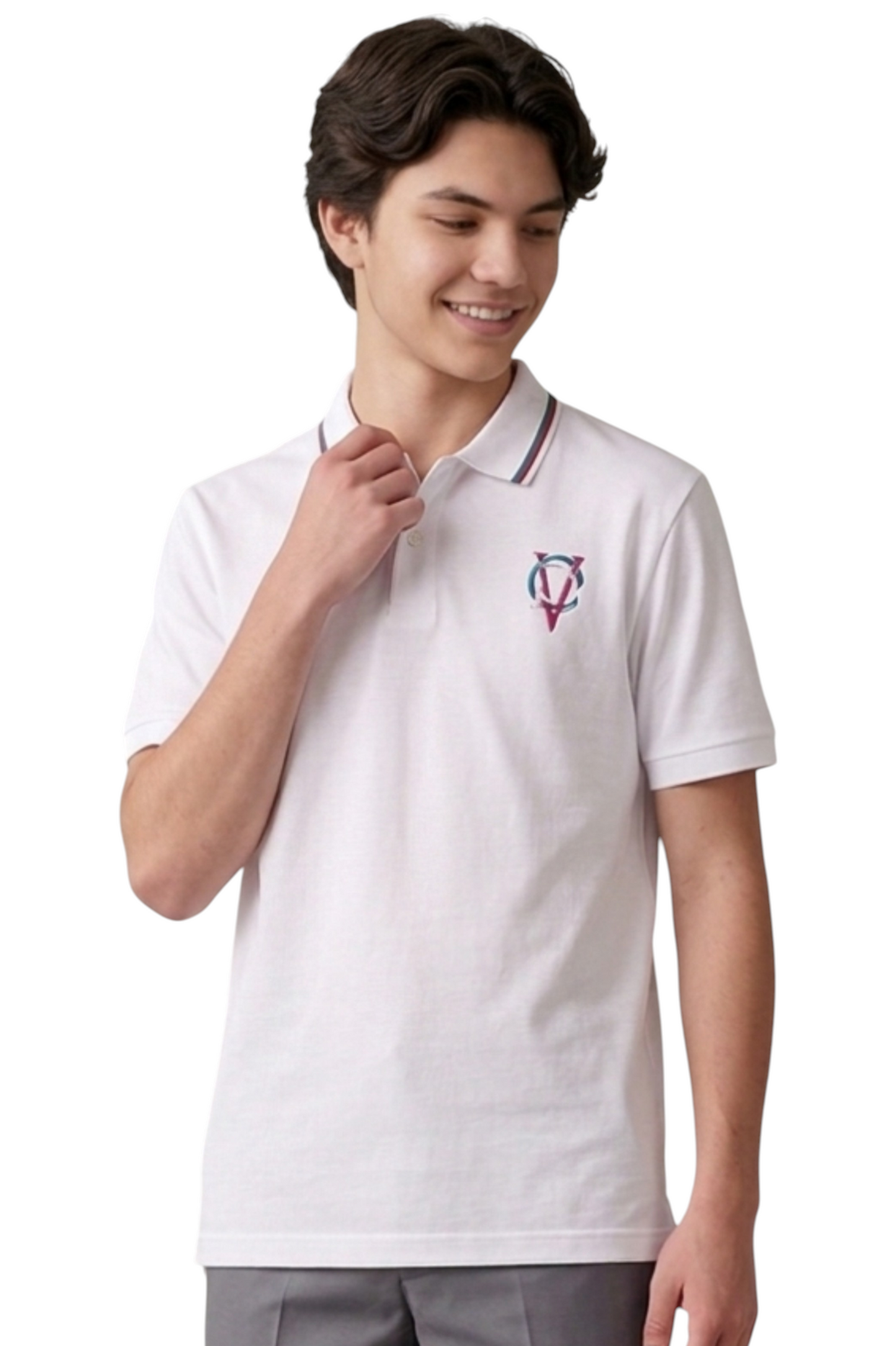 Cpv Polera Piqué Hombre manga corta